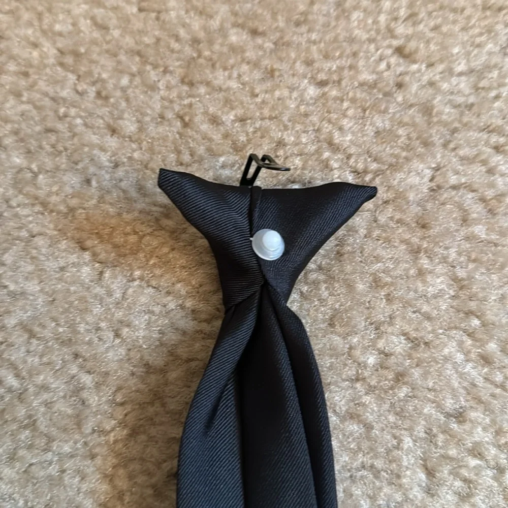 BOYS - Black Clip-On Tie